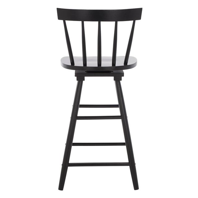 Black Tage Swivel Counter Stool - Black For Sale - Image 8 of 8