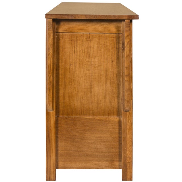 Mission Quarter Sawn Oak 72" Tv Stand - Michael's Cherry (Mc-A) For Sale - Image 9 of 14