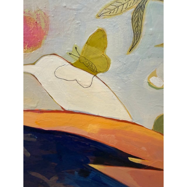 “Crow Rules” a Fun Bird Painting by LWren Walraven For Sale In Santa Fe - Image 6 of 14