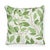 Schumacher Schumacher X Miles Redd Dogwood Leaf Pillow in Ivory For Sale - Image 4 of 5