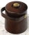 Vermillion Mid Century American Walnut Danish Modern Style Ice Bucket For Sale - Image 4 of 9