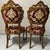 Rococo Pair of Antique Late 19th Century Rococo Revival Mahogany & Crimson Velvet Side Chairs For Sale - Image 3 of 12