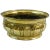 French Brass Round Planter With Design All Around, 19th Century For Sale
