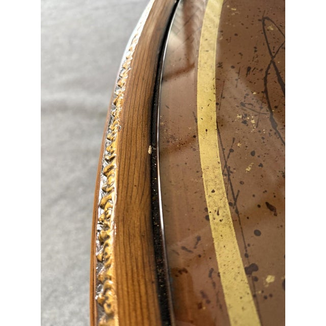 Late 20th Century Gold Painted Center Table For Sale - Image 9 of 9
