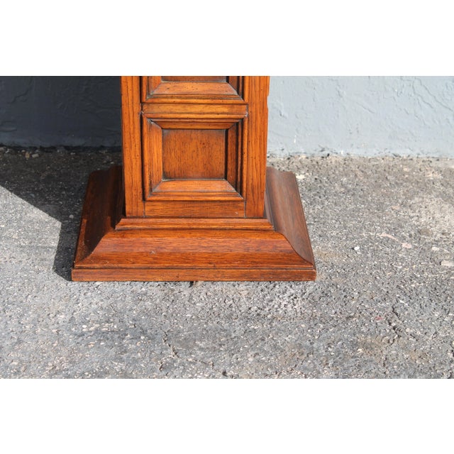 Mid-Century Slate Top Accent Table For Sale - Image 5 of 8