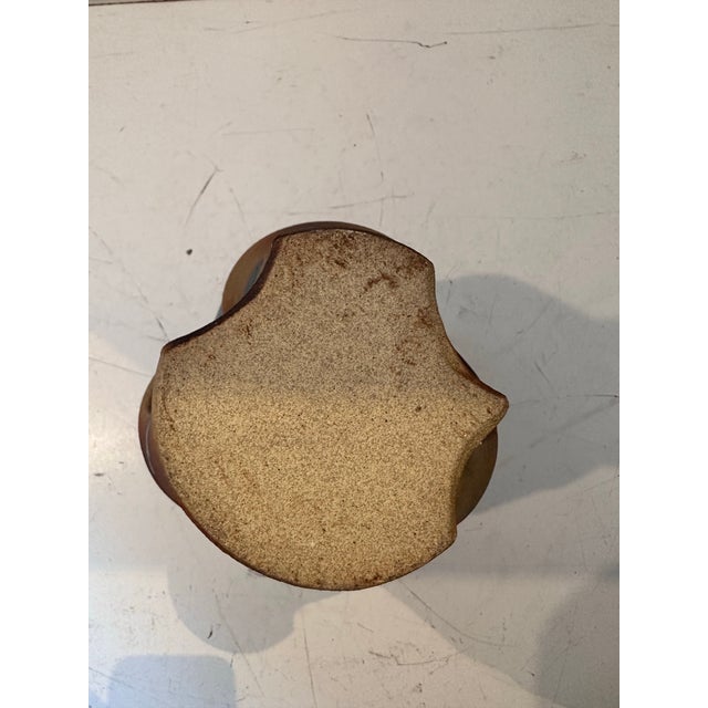 Multicolor Sculptural Ceramic Vessel For Sale - Image 11 of 11