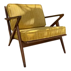 Danish Mid-Century Lounge Z-Chair by Poul Jensen for Selig