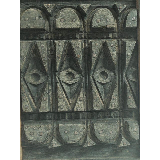 Symmetrical Wood Form Wall Art For Sale - Image 4 of 14