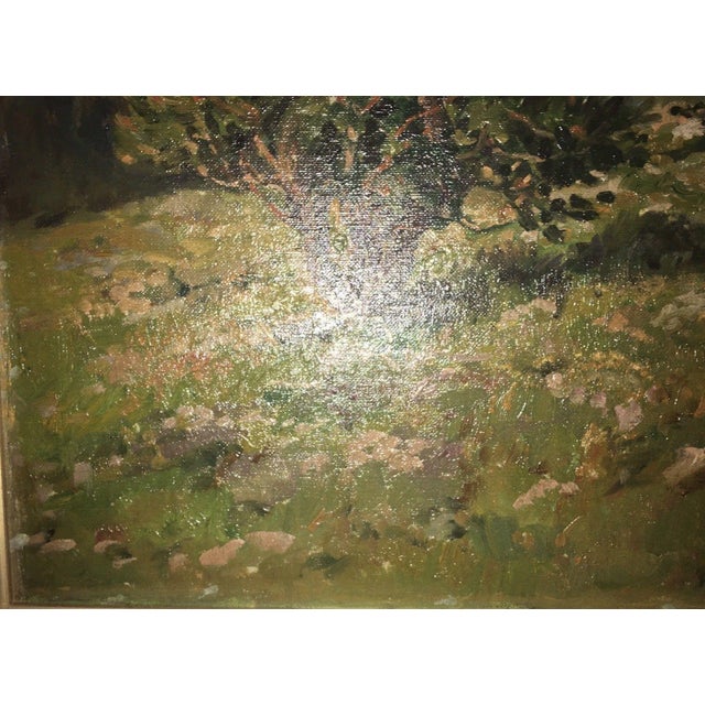 Schmidt Nielsen, Hilly Landscape, 1925, Oil on Canvas For Sale - Image 12 of 13