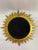 Vintage 1960s French Style 16.5" Gilded Sunburst Wall Mirror For Sale - Image 13 of 17