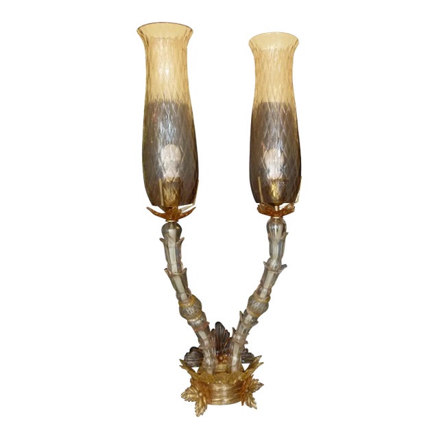 Vintage Wall Lights from Seguso, Set of 2 For Sale