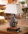 Late 19th Century 19th Century French Silvered Bronze Figural Sculpture Mounted as Table Lamp For Sale - Image 5 of 15