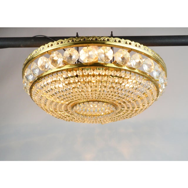 Chandelier by Preciosa Jablonec, Former Czechoslovakia, 1970s For Sale - Image 9 of 13