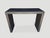 Andrianna Shamaris Minimalist Charred Suar Wood Console For Sale - Image 4 of 5