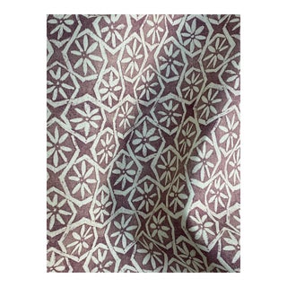 Carolina Irving "Andaluz" Print Fabric - 2 1/4 Yards For Sale