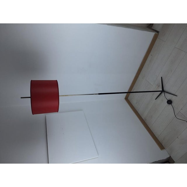 Floor Lamp with Telescopic Tripod Base by Giuseppe Ostuni for Oluce, 1960s For Sale - Image 4 of 13