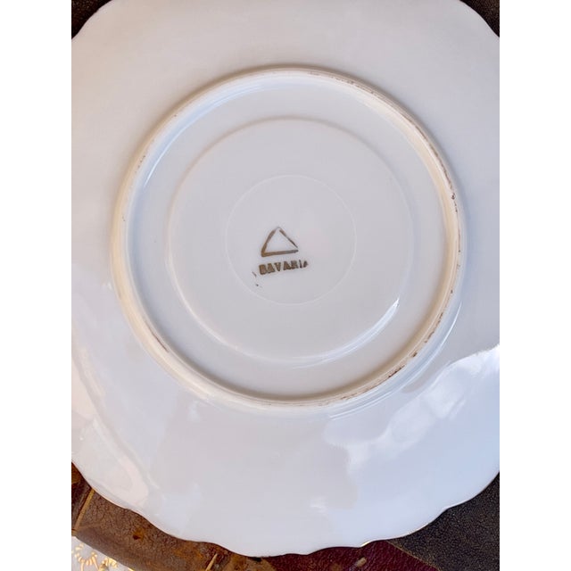 Mid-Century Porcelain Tea Set from Edelstein Bavaria, 1930s, Set of 10 For Sale - Image 11 of 12