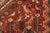 Red Vintage Qashqai Rug 5'8'' X 10'1'' Red Wool Hand-Knotted Oriental Carpet For Sale - Image 8 of 15
