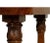 - 1950s rectangular coffee table - Neoclassical in style - Solid walnut construction - 4 turned & carved legs with...