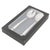 Artifacts Rattan Stainless-Steel Serving Pieces with Gift Box in White - Set of 2 For Sale - Image 4 of 5