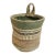 Hanging Burlap Fabric Woven Planter Bag For Sale