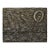 Brutalist Bronzed Resin Wall Relief Sculpture, Style of Paul Evans, c 1970s For Sale