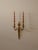 French Neoclassical Style Bronze/Brass Two-Arm Wall Sconces Set of 2 For Sale - Image 15 of 15