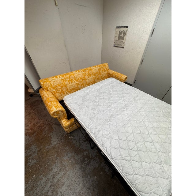 Queen Size French Pierre Deux La Declaration Sleeper Sofa For Sale - Image 11 of 12