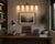 Metal Handcrafted Brass 5-Light Vanity Sconce With Natural Alabaster Shades Bathroom Mirror Light, Modern Luxury Wall Lighting For Sale - Image 7 of 8