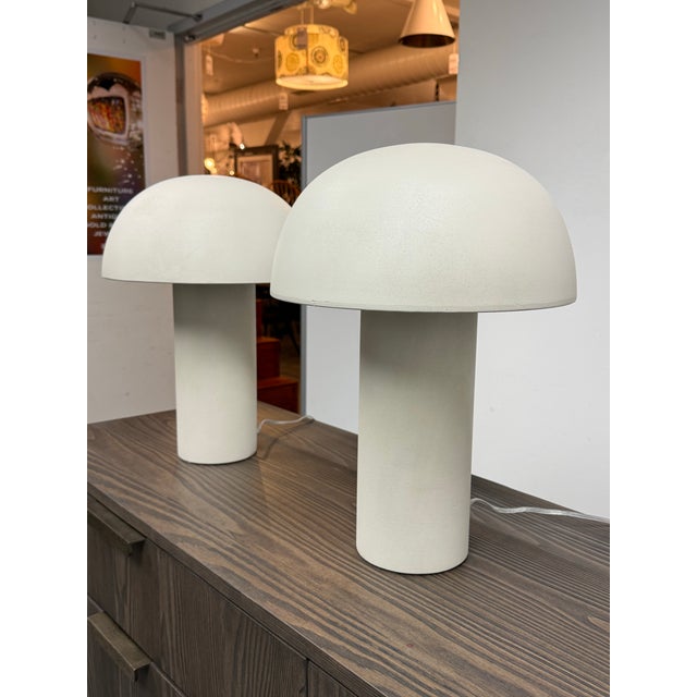 Design Plus Gallery presents a Pair of Enoki Natural Dome Table Lamps by Studio Anansi for CB2. Designed by London-based...