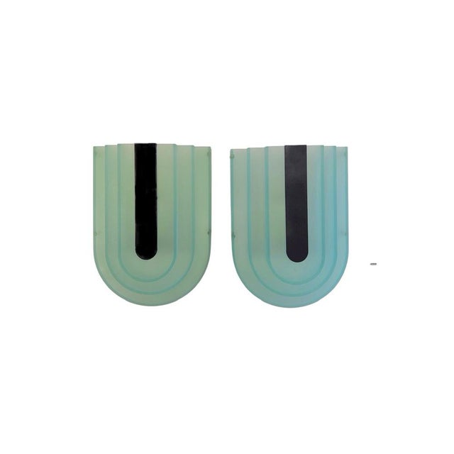 Postmodern Acrylic Wall Lights from Herda, Netherlands, 1980s, Set of 2 For Sale - Image 10 of 12