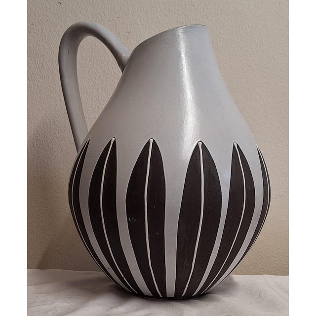Vintage German Vase by Liesel Spornhauer for Schlossberg Keramik, 1960s For Sale - Image 4 of 6