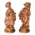 Pair of Borghese Terra Cotta Figurines, 1890 For Sale
