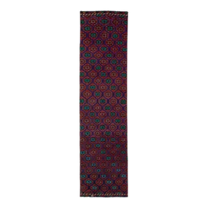 Vintage Turkish Kilim Wool Rug in Rust With Geometric Design