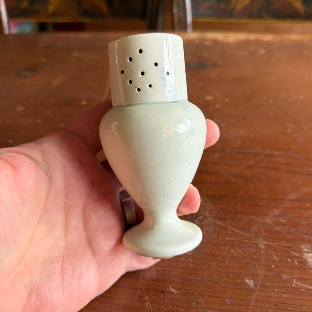 Farmhouse Antique Staffordshire Pearlware Pepper Pot, Circa 1830 For Sale - Image 3 of 10