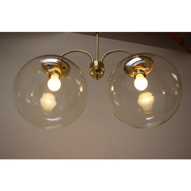 Mid-Century Chandelier from Kamenicky Senov, 1970s For Sale - Image 9 of 10