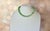 Green Australian Chrysoprase Beaded Necklace With Sterling Silver Chrysoprase Clasp For Sale - Image 8 of 12