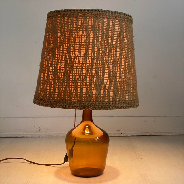 Vintage Dame Jeanne Table Lamp, 1970s For Sale - Image 6 of 8