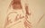 Portrait of George Arliss in Conte Crayon on Cardstock 1934 by Ivan Opffer For Sale In Monterey, CA - Image 6 of 7