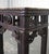 This 19th century pedestal table features a tall, slender silhouette constructed from solid elm with tenon and mortise...