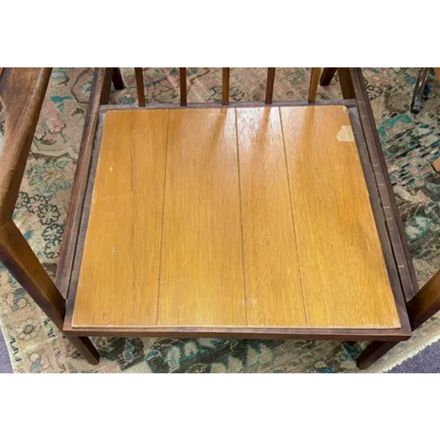 Wood Mid Century Wood Club Chair For Sale - Image 7 of 9