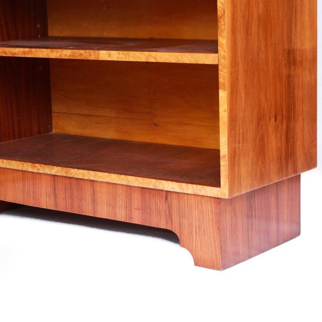 Vintage Bookcase in Satinwood, 1930s For Sale - Image 9 of 14