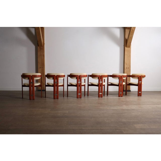 Pamplona Chairs by Augusto Savini for Pozzi, Italy, 1965, Set of 6 For Sale - Image 16 of 18