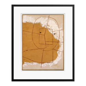 Paul Klee 'One Who Understands' Archival Pigment Print Framed in Black Reproduction