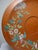 Brown Large Antique Japanese Clay Dish, 1890s For Sale - Image 8 of 16