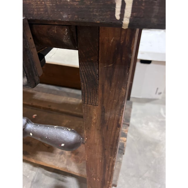 Over 100-year-old table. Antique, one-of-a-kind, and beautiful for any space.