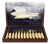 Antique Fish Cutlery Set in Original Case by Finnigans, 1890s For Sale