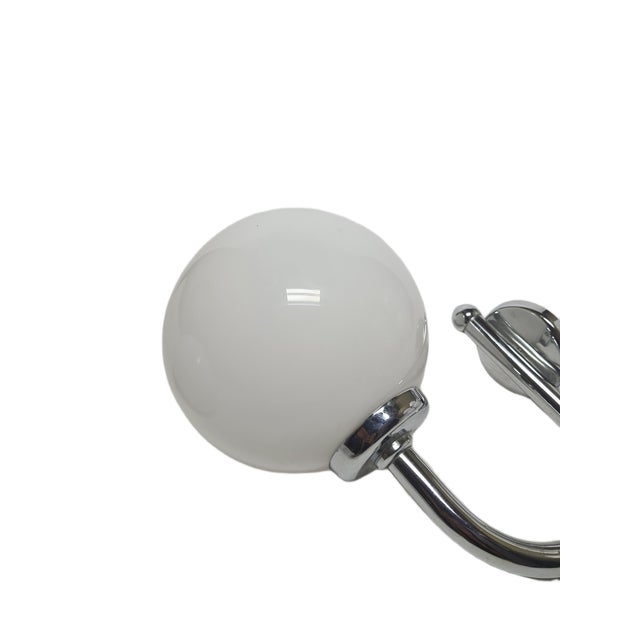 Vintage Art Deco Wall Lamp, Poland, 1950s For Sale - Image 4 of 5