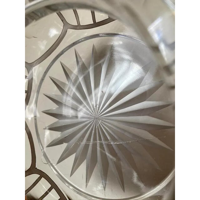 Jewelry Box With Silver Overlay by Heisey, Early 20th Century For Sale - Image 10 of 18