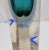 Vintage Murano Sommerso Blue Hexagonal Glass Vase For Sale - Image 11 of 12